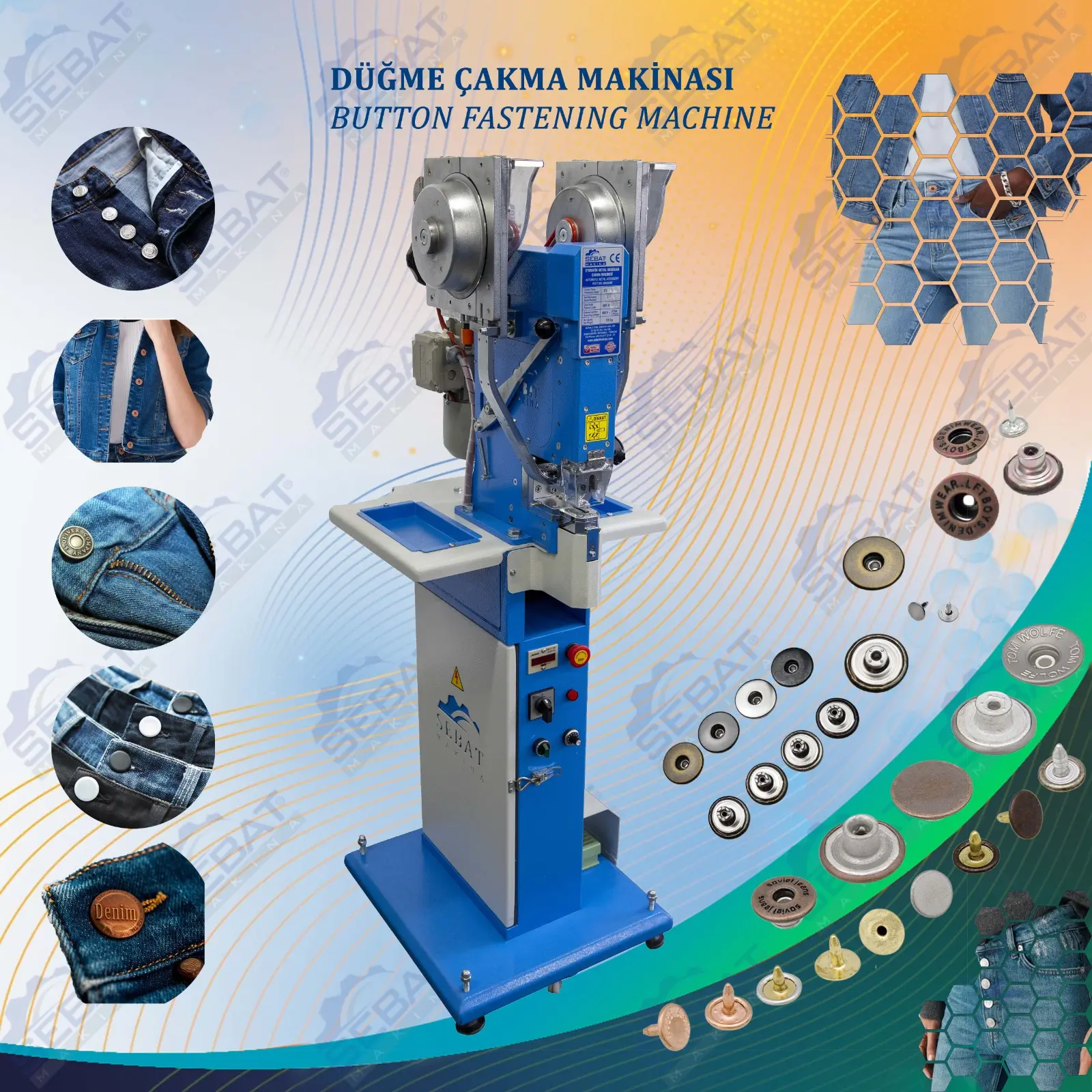 Automatic Button Attaching Machines