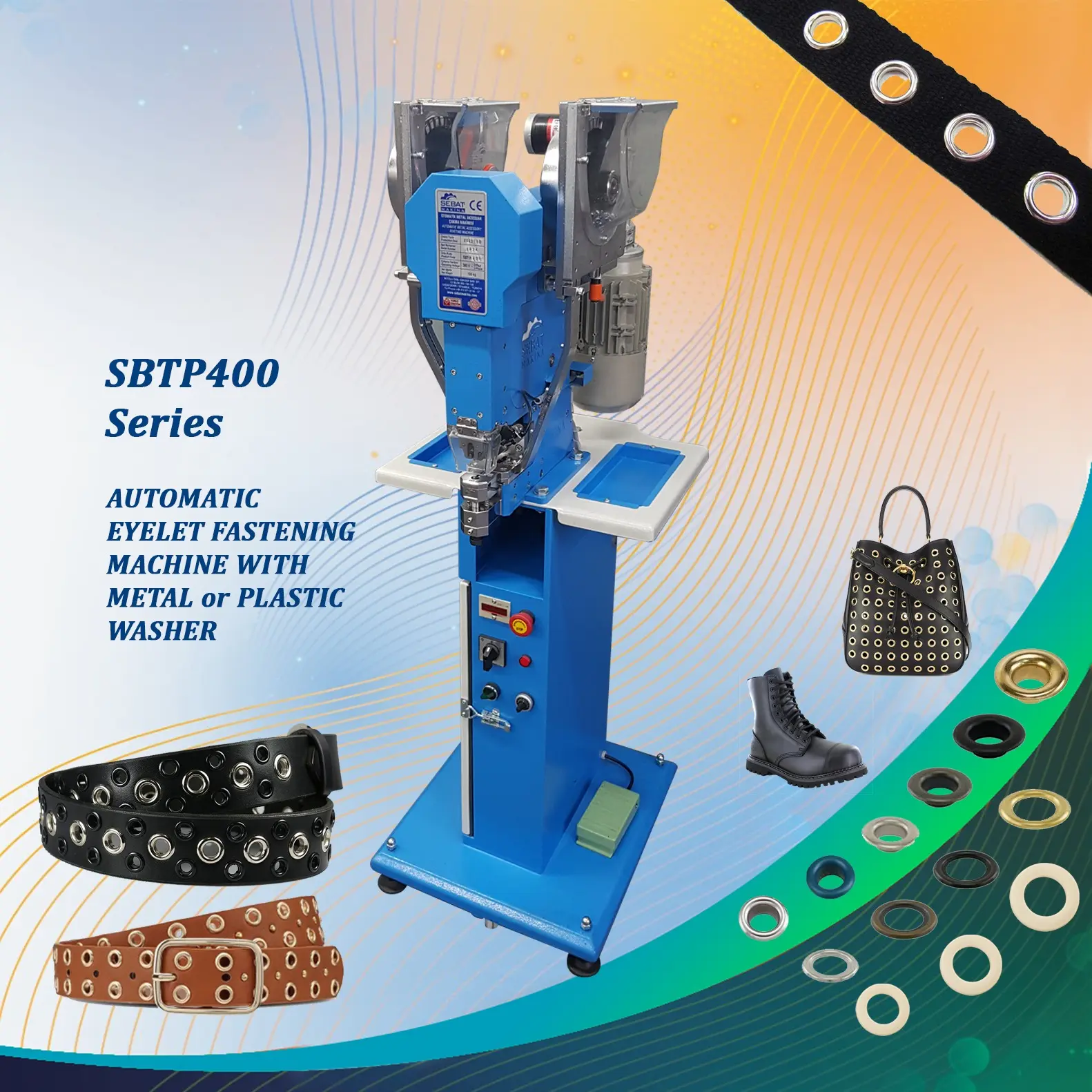 Automatic Eyelet Attaching Machines