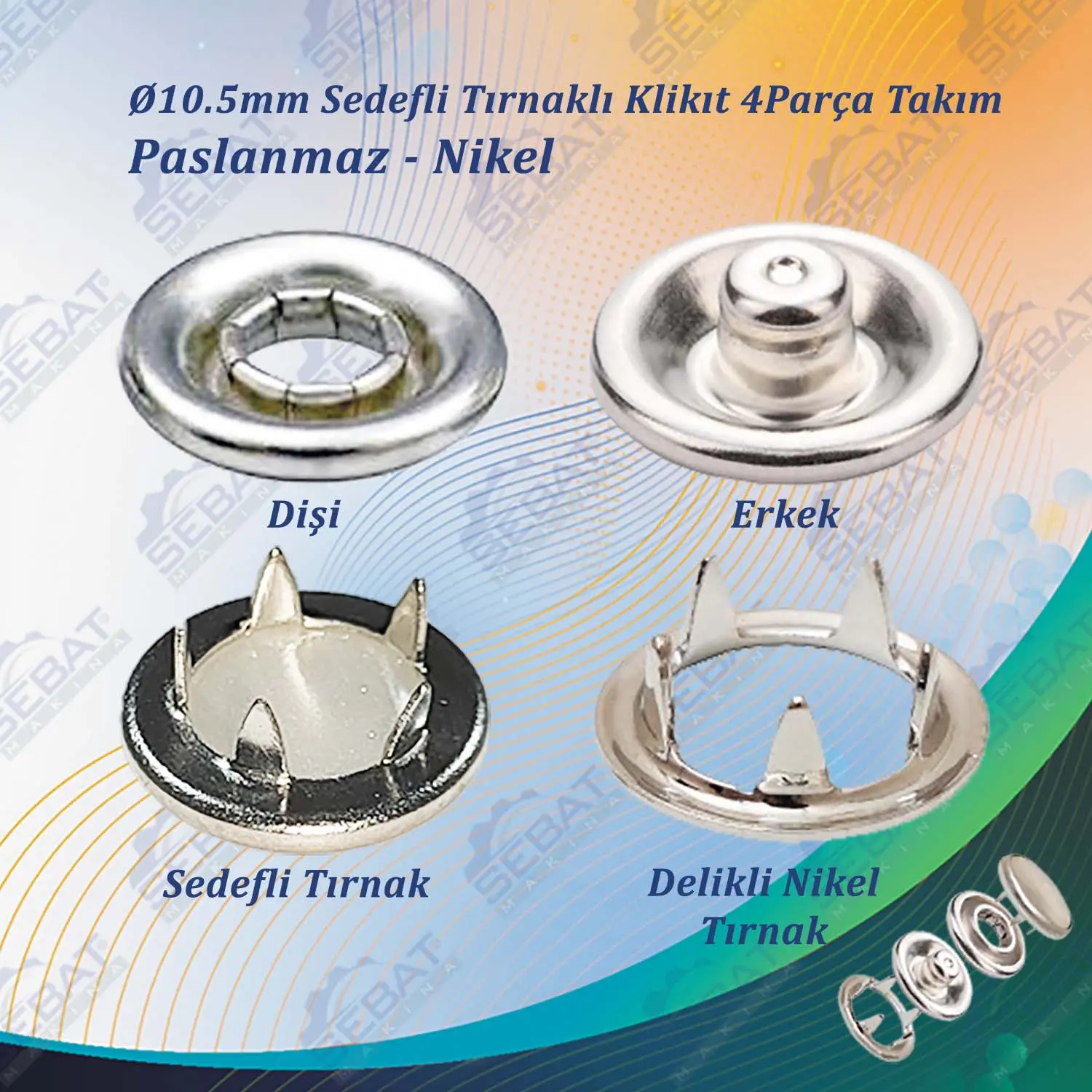 Klikit (Baby Snap Fasteners)