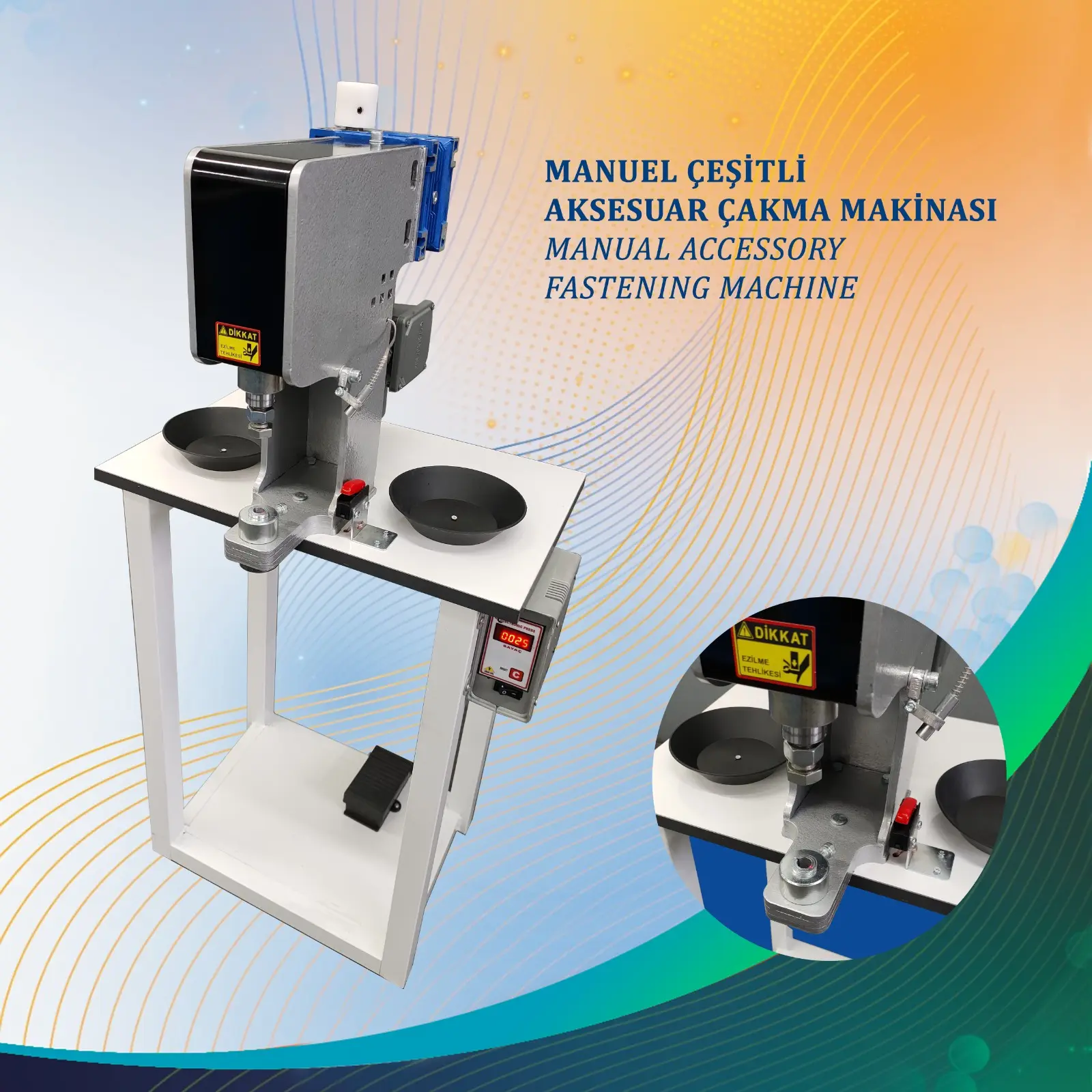 Manuel Motorlu Çakma Makinaları