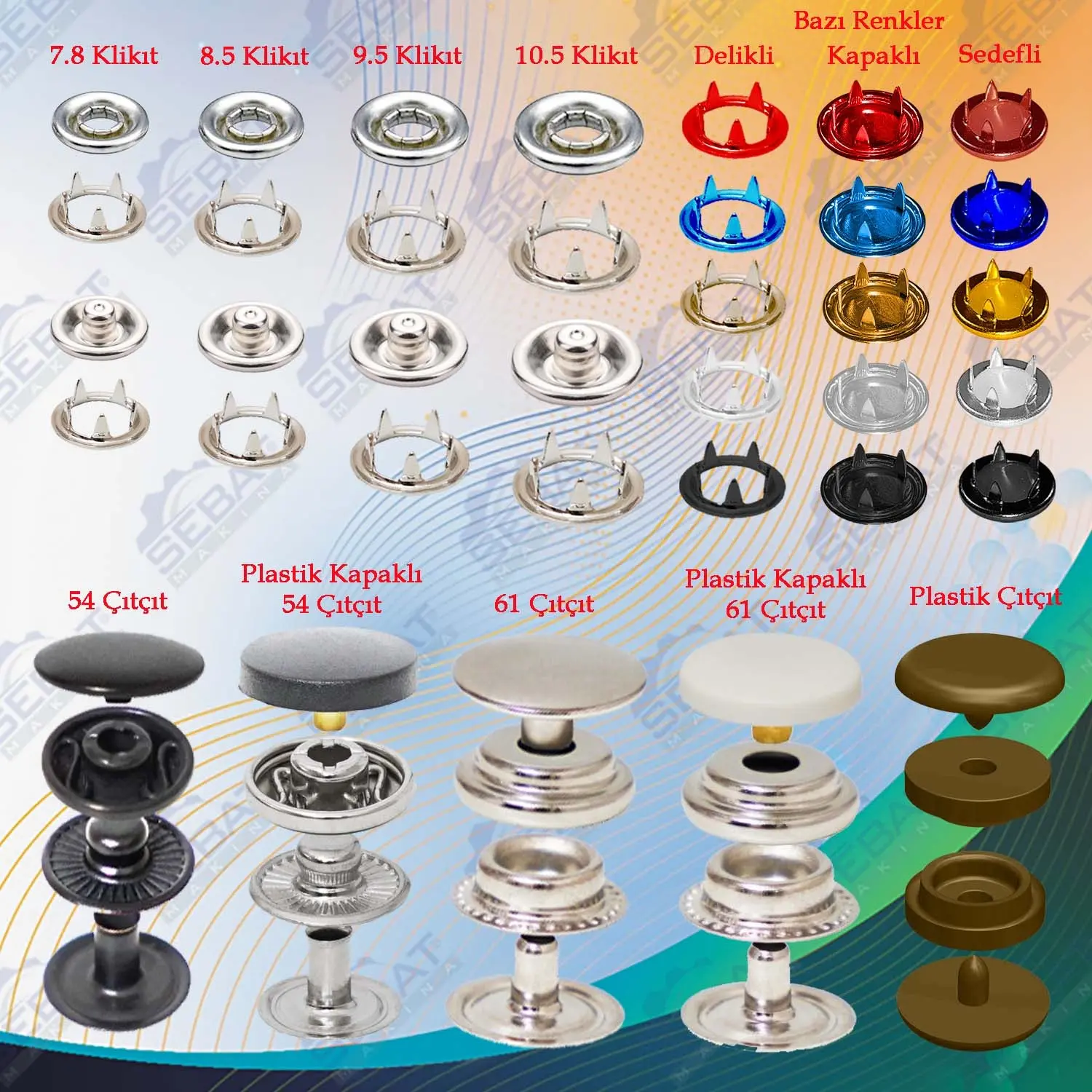 Snap Fasteners