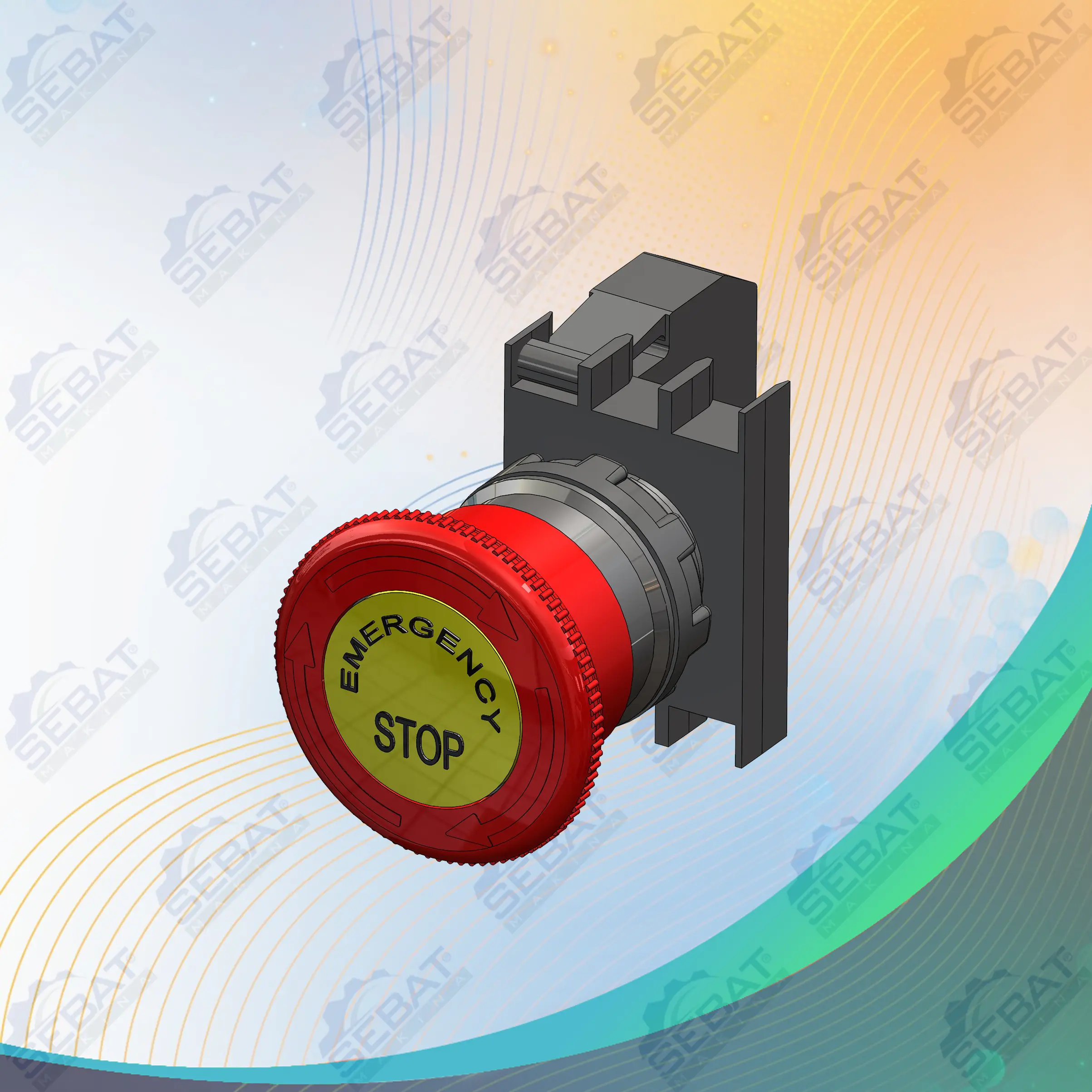 B20-Emergency Stop Button