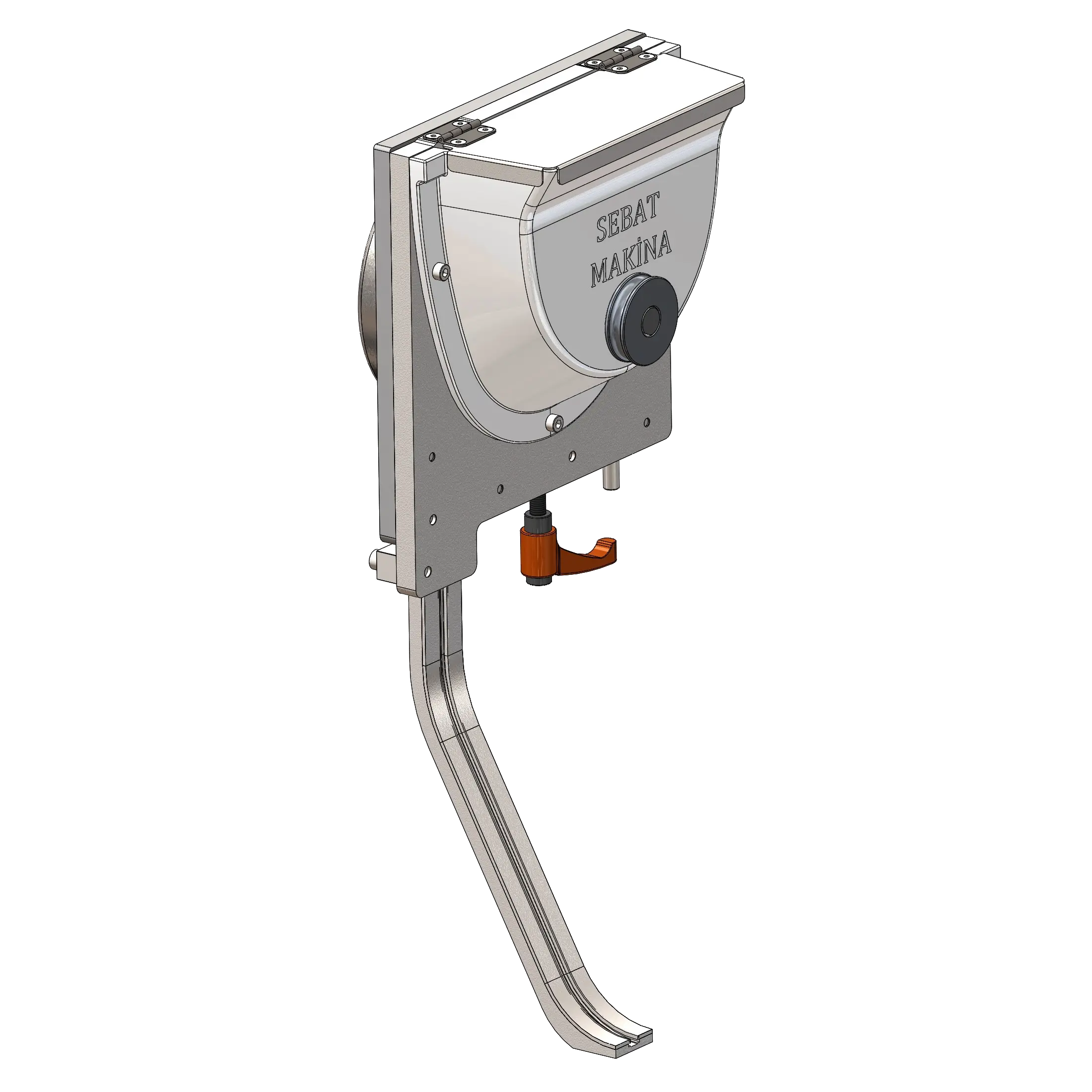 F2 - Left (Countersunk) Hopper Assembly 2