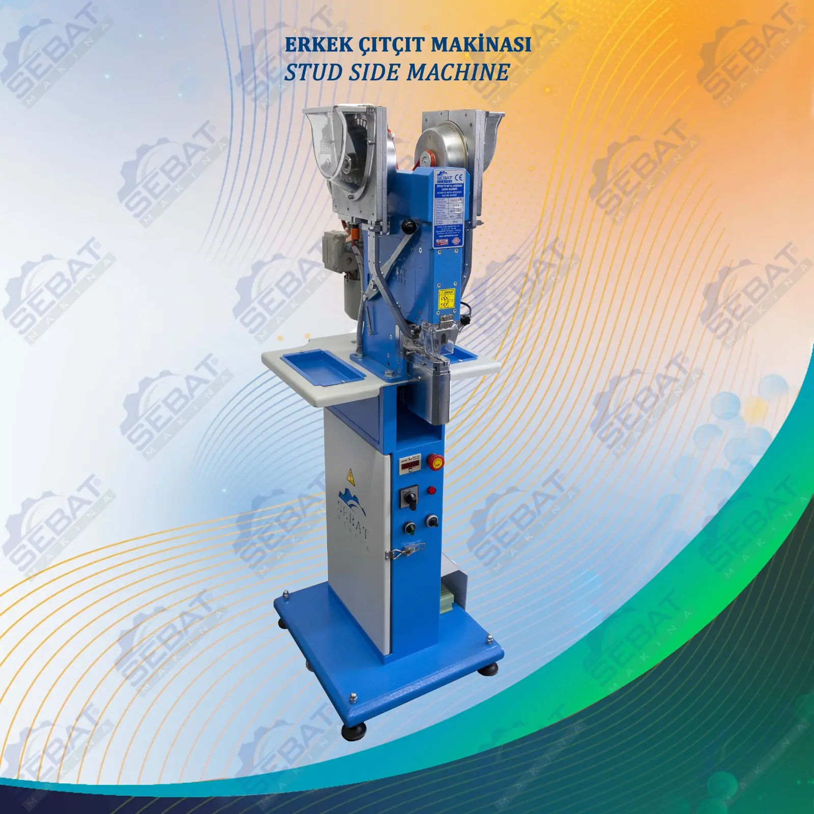 Ø8.5 Stud Side Snap Fastening Machine